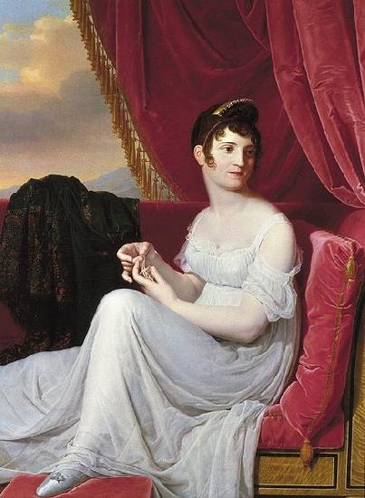 DUVIVIER, Jan Bernard Portrait of Madame Tallien Spain oil painting art